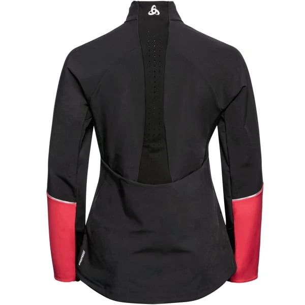 ODLO ENGVIK JACKET W BLACK/POPPY RED 22 2 ODLO ENGVIK JACKET W BLACK/POPPY RED 22 - Image 2