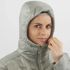 SALOMON OUTLINE DOWN HOODIE W WROUGHT IRON 22 -Columbia || Millet || The North Face Sales 9 102624 outline down hoodie w wrought iron lc1578700 03