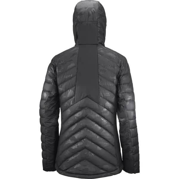 SALOMON TRANSITION DOWN HOODIE W BLACK/HE 22 6 SALOMON TRANSITION DOWN HOODIE W BLACK/HE 22 - Image 6