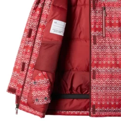 COLUMBIA ALPINE FREE FALL II JACKET JR MARSALA RED/DIAMOND STRIPE 22 -Columbia || Millet || The North Face Sales 9 102713 alpine free fall ii jacket jr marsala red diamond stripe 1863463 619 04