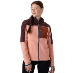 COTOPAXI W ABRAZO HOODED FULL-ZIP FLEECE INDIGO BLACK IRIS 23