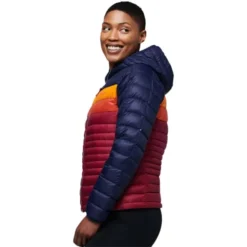 COTOPAXI FUEGO DOWN HOODED JKT W MARITIME/RASPBERRY 23 -Columbia || Millet || The North Face Sales 9 110106 fuego down hd jkt w maritime raspberry fdj mtraz 04