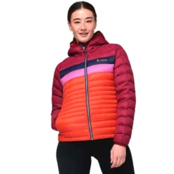 COTOPAXI FUEGO DOWN HOODED JKT W RASPBERRY & CANYON 23
