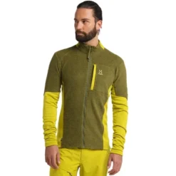 Haglöfs HAGLÖFS TOURING MID JACKET M OLIVE GREEN/AURORA 22 -Columbia || Millet || The North Face Sales 9 113469 touring mid jacket m olive green aurora 605053 4w6 03