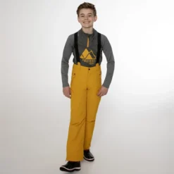 PROTEST SPIKET JR SNOWPANTS DARK YELLOW 23 -Columbia || Millet || The North Face Sales 9 114044 spiket jr snowpants dark yellow 4810200 216 05