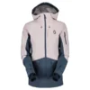 SCOTT JKT W'S VERTIC 3L SWEET PINK/METAL BLUE 23