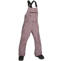 VOLCOM BARKLEY INS BIB OVERALL ROSEWOOD 23