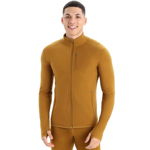 ICEBREAKER DESCENDER LS ZIP M CLOVE 23 2 ICEBREAKER DESCENDER LS ZIP M CLOVE 23 - Image 2