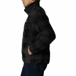 COLUMBIA WINTER PASS M PRINT FLEE BLACK CHECK 23 -Columbia || Millet || The North Face Sales 9 116891 winter pass m print flee black check 1866565 012 04