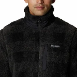 COLUMBIA WINTER PASS M PRINT FLEE BLACK CHECK 23 -Columbia || Millet || The North Face Sales 9 116891 winter pass m print flee black check 1866565 012 05