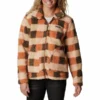 COLUMBIA WINTER PASS SHERPA FZ W WARM COPPER CHECK 23