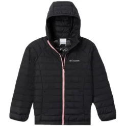 COLUMBIA GIRLS POWDER LITE HDD JK BLACK 23