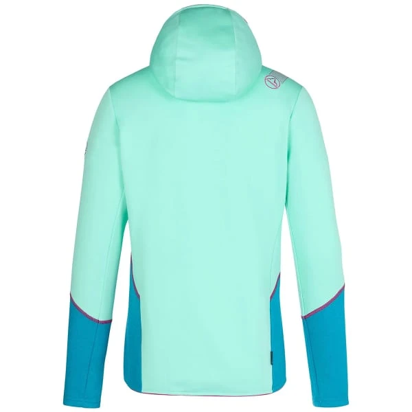 LA SPORTIVA COSMIC HOODY W TURQUOISE CRYSTAL 23 2 LA SPORTIVA COSMIC HOODY W TURQUOISE CRYSTAL 23 - Image 2
