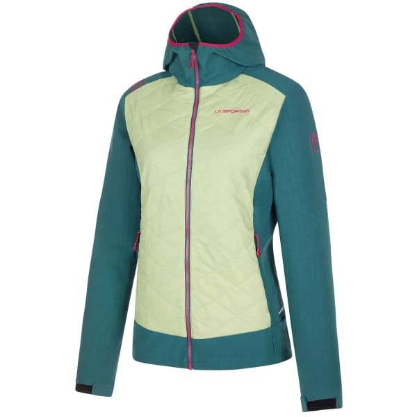 LA SPORTIVA KAP HYBRID HOODY W CELADON ALPINE 23 1 LA SPORTIVA KAP HYBRID HOODY W CELADON ALPINE 23