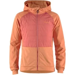 CRAFT ADV THERMAL XC HOOD JKT JR GLOW-CORAL 23