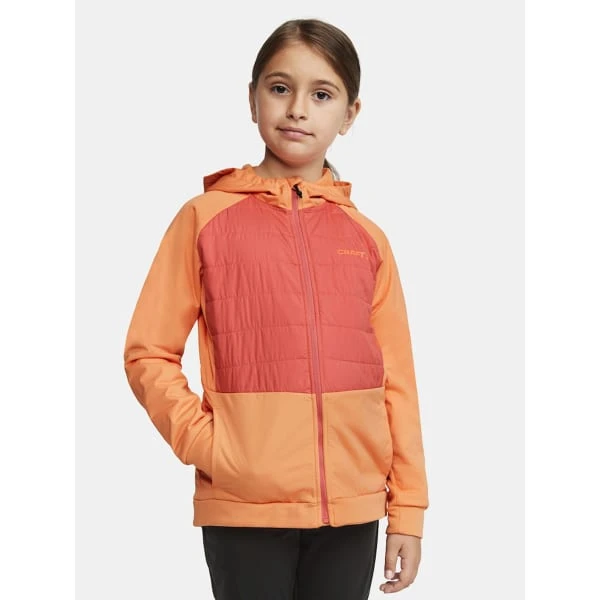 CRAFT ADV THERMAL XC HOOD JKT JR GLOW-CORAL 23 3 CRAFT ADV THERMAL XC HOOD JKT JR GLOW-CORAL 23 - Image 3