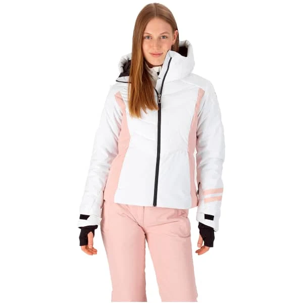 ROSSIGNOL W COURBE OPTIC JKT WHITE 23 2 ROSSIGNOL W COURBE OPTIC JKT WHITE 23 - Image 2