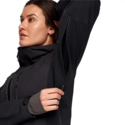 BLACK DIAMOND W DAWN PATROL HYBRID SHELL BLACK 22 -Columbia || Millet || The North Face Sales 9 120956 ap745005 005 04