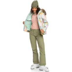 ROXY BACKYARD PT DEEP LICHEN GREEN 23 -Columbia || Millet || The North Face Sales 9 121151 erjtp03211 tpc0 04