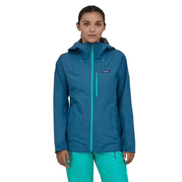PATAGONIA W'S POWDER TOWN JKT WAVY BLUE 23 2 PATAGONIA W'S POWDER TOWN JKT WAVY BLUE 23 - Image 2