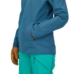 PATAGONIA W'S POWDER TOWN JKT WAVY BLUE 23 11 PATAGONIA W'S POWDER TOWN JKT WAVY BLUE 23 -Columbia || Millet || The North Face Sales 9 128240 31635 wavb 06