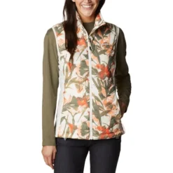 COLUMBIA POWDER PASS™ VEST CHALK FLORICULTURE PRINT 23