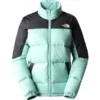 THE NORTH FACE W DIABLO DOWN JACKET WASABI/TNF BLACK 23