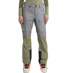 Haglöfs HAGLÖFS VASSI TOURING GTX PANT W CONCRETE/THYME GREEN 23