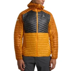 Haglöfs HAGLÖFS L.I.M MIMIC HOOD M SUNNY YELLOW/MAGNETITE 23 -Columbia || Millet || The North Face Sales 9 130623 604940 5lu 03