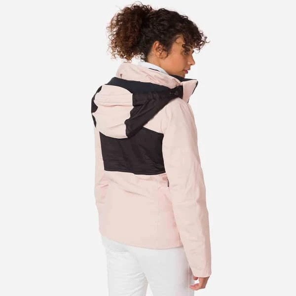 ROSSIGNOL W REACT MERINO JKT POWDER PINK 23 2 ROSSIGNOL W REACT MERINO JKT POWDER PINK 23 - Image 2