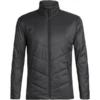 ICEBREAKER MENS HELIX JACKET BLK 20
