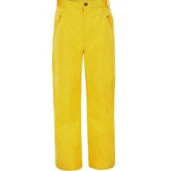 THE NORTH FACE SNOWQUEST SUSPENDER PLUS PANT KIDS LIGHTNING YELLOW 21