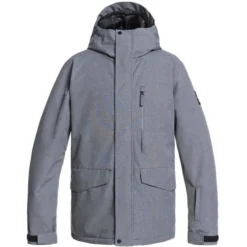 QUIKSILVER MISSION SOLID JK HEATHER GREY 23
