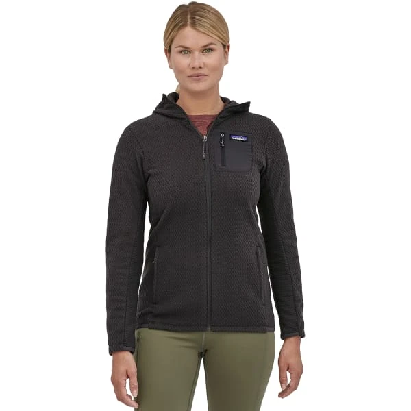 PATAGONIA W'S R1 AIR FULL-ZIP HOODY BLACK 23 2 PATAGONIA W'S R1 AIR FULL-ZIP HOODY BLACK 23 - Image 2